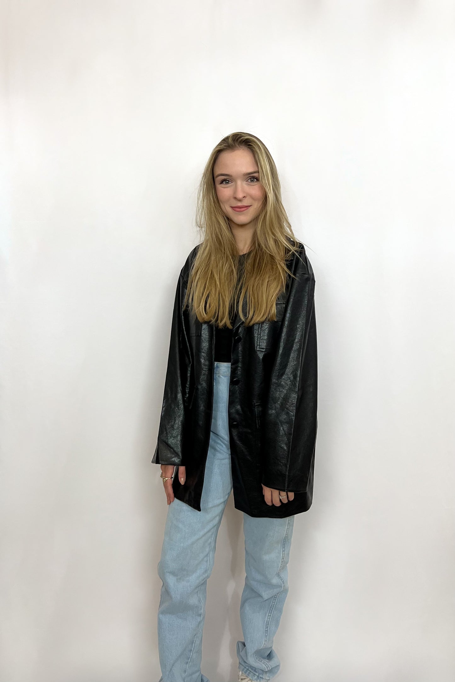 Vegan Leather Jacket